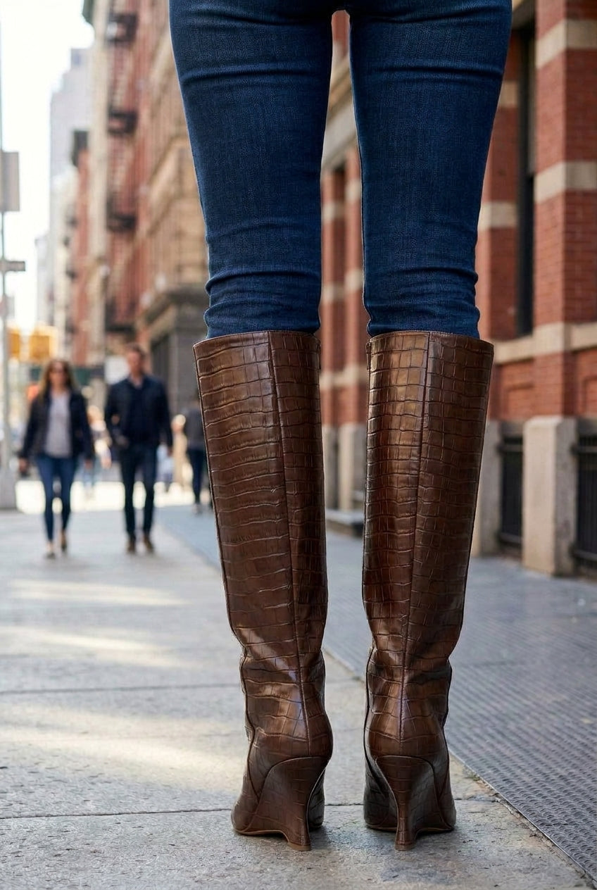 Hailey Storm Knee-High Boots
